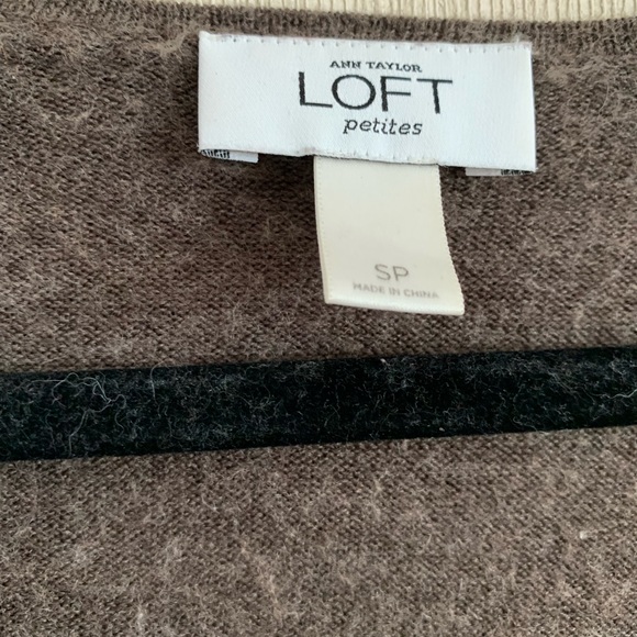 Loft Size Small Brown Sweater Dress - Picture 8 of 8